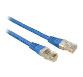Patch kabel CAT5E UTP PVC 0,5m modrý foto