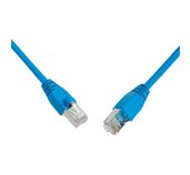 Patch kabel CAT5E SFTP PVC 20m modrý foto