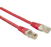 Patch kabel CAT5E UTP PVC 2m červené foto