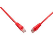 SOLARIX patch kabel CAT6 UTP PVC 3m červený foto