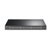 TP-Link TL-3452XP Managed L2+ 48xGb, 4x10G SFP+ POE+ 500W switch foto