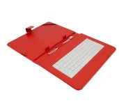 AIREN AiTab Leather Case 4 with USB Keyboard 10” RED (CZ/SK/DE/UK/US.. layout) foto