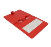 AIREN AiTab Leather Case 3 with USB Keyboard 9,7” RED (CZ/SK/DE/UK/US.. layout) foto