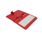 AIREN AiTab Leather Case 1 with USB Keyboard 7” RED (CZ/SK/DE/UK/US.. layout) foto