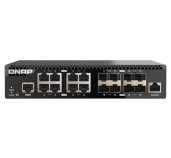 QNAP řízený switch QSW-M3216R-8S8T (8x 10GbE porty + 8x 10G SFP+ porty, poloviční šířka) foto