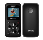 EVOLVEO EasyPhone ID, mobilní telefon pro seniory, černá foto