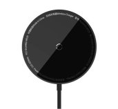 Baseus Simple Mini3 Magnetická Bezdrátová Nabíječka 15W Black foto