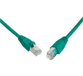 Patch kabel CAT6 SFTP PVC 10m zelený foto