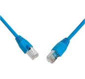 Patch kabel CAT6 SFTP PVC 5m modrý foto