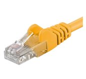 PremiumCord Patch kabel UTP RJ45-RJ45 CAT6 1m žlutá foto
