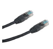 DATACOM Patch cord UTP CAT5E 1,5m černý foto