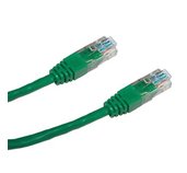 DATACOM Patch cord UTP CAT5E 1,5m zelený foto